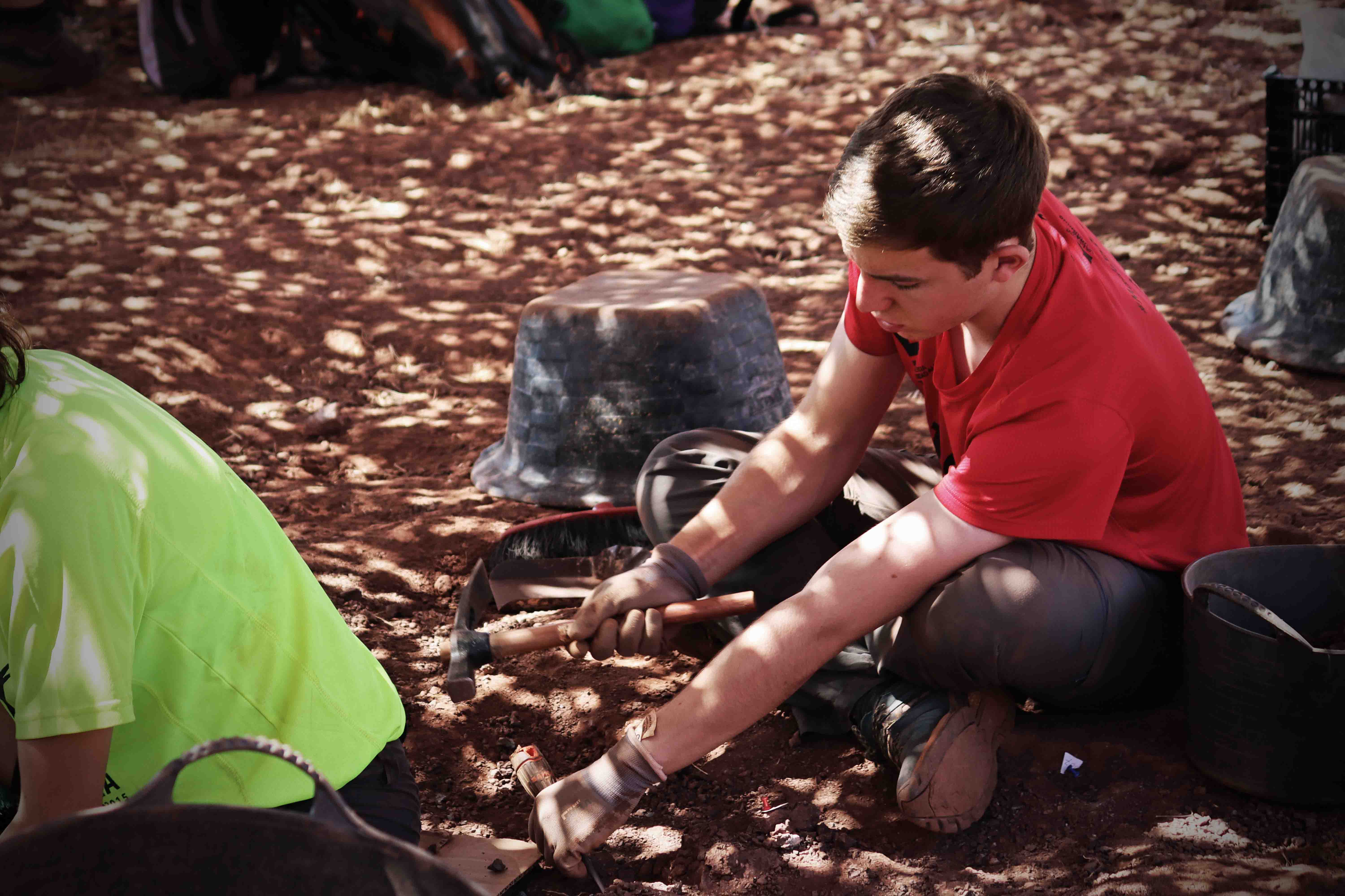 Fotos: Dentro de las excavaciones paleontológicas de Salas de los Infantes