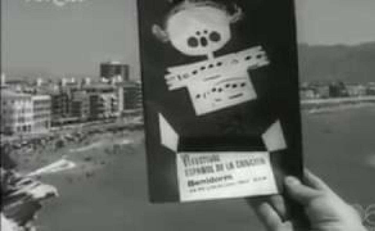 Imagen del Festival de Benidorm de 1964, en el que ganó la canción compuesta por el burgalés Juan Hernando.