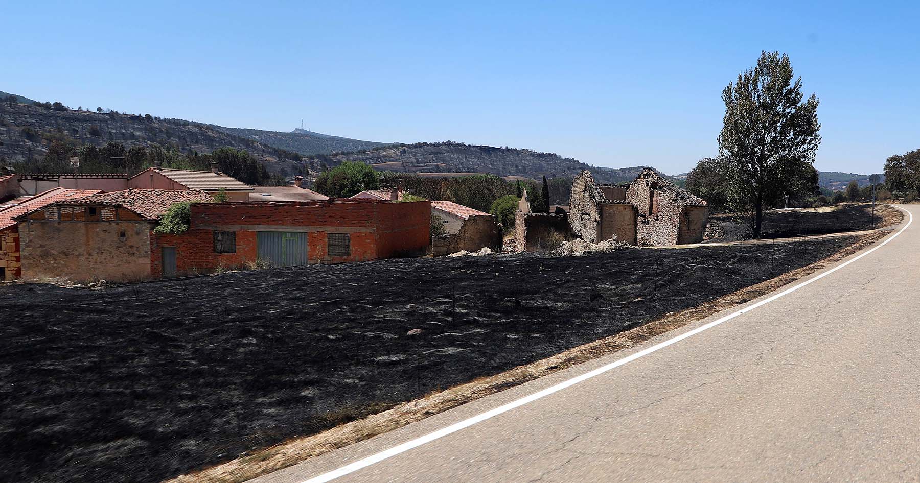 Fotos: El fuego arrasa la comarca del Arlanza