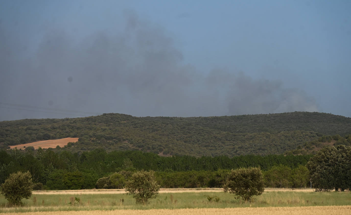 Fotos: El incendio de Quintanilla del Coco, en imágenes