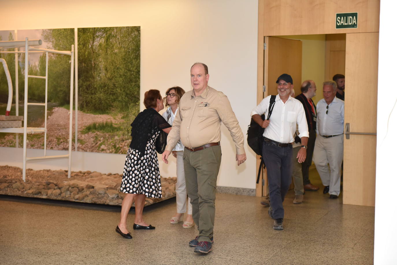 Fotos: El Príncipe Alberto de Mónaco visita Burgos