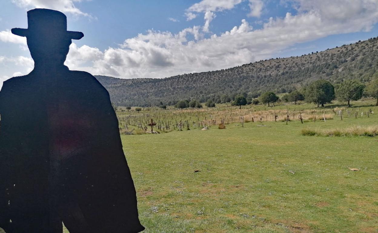 Las llamas no llegaron al Cementerio de Sad Hill.