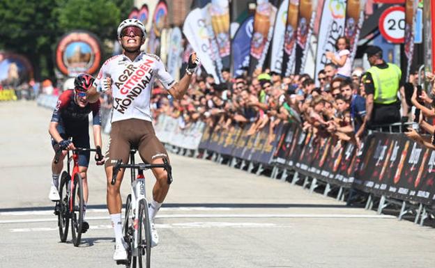 Tronchon gana la tercera etapa de la Vuelta a Burgos, Sivakov se coloca nuevo líder