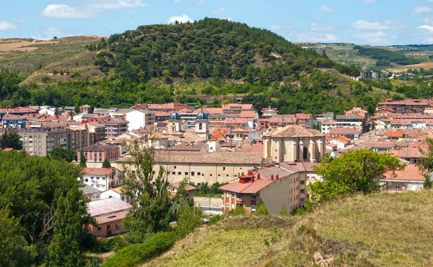 Imagen panorámica de Briviesca.