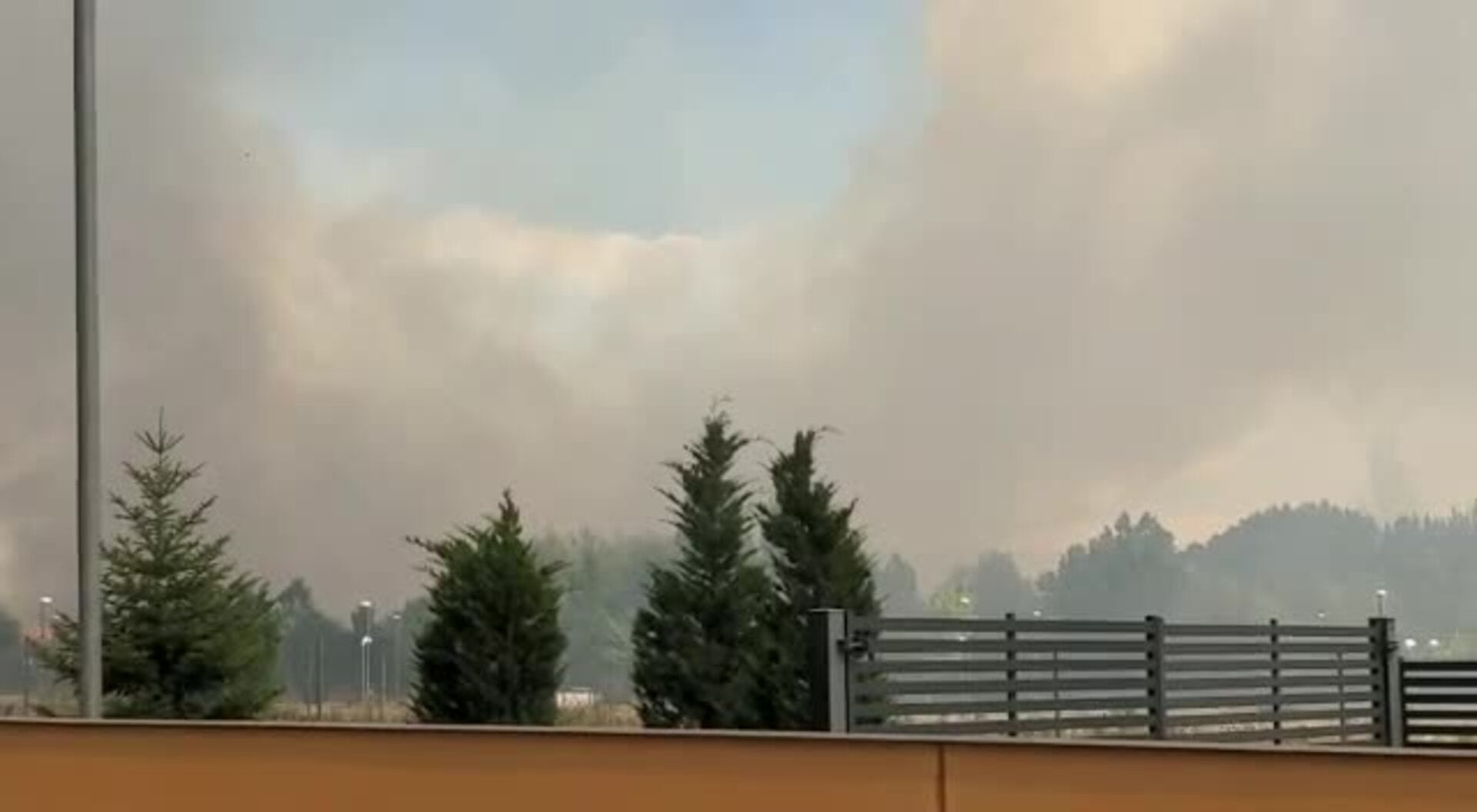 Incendio en el barrio de Fuentecillas