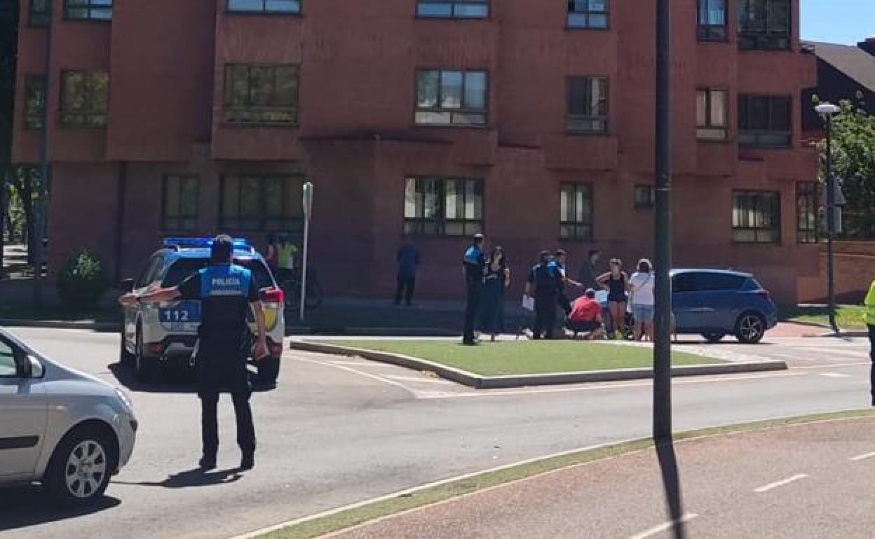 Uno de lo últimos atropellos tuvo lugar en la calle Reina Leonor.