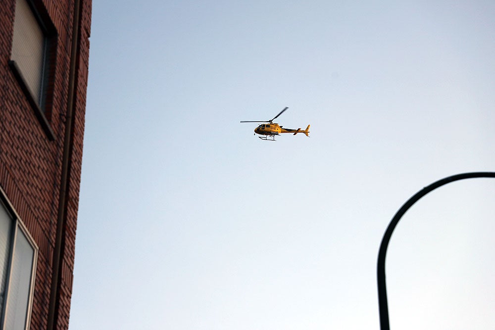 Fotos: Incendio en el Parque del Castillo de Burgos