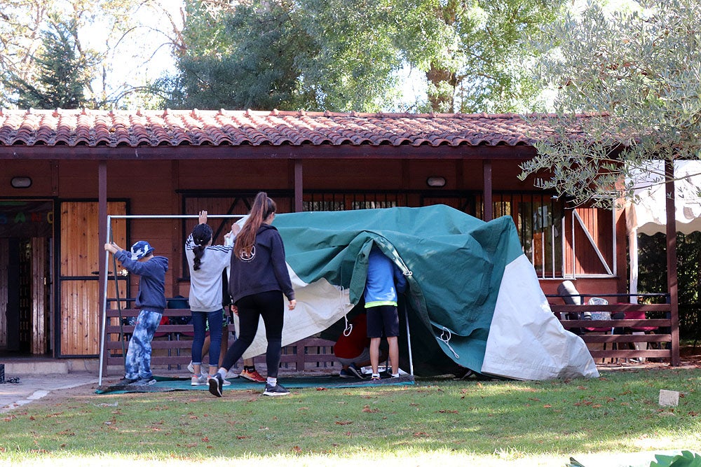 Fotos: Campamentos urbanos en Burgos