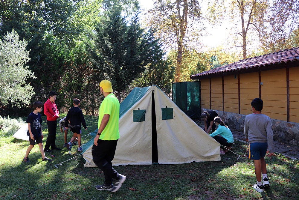 Fotos: Campamentos urbanos en Burgos