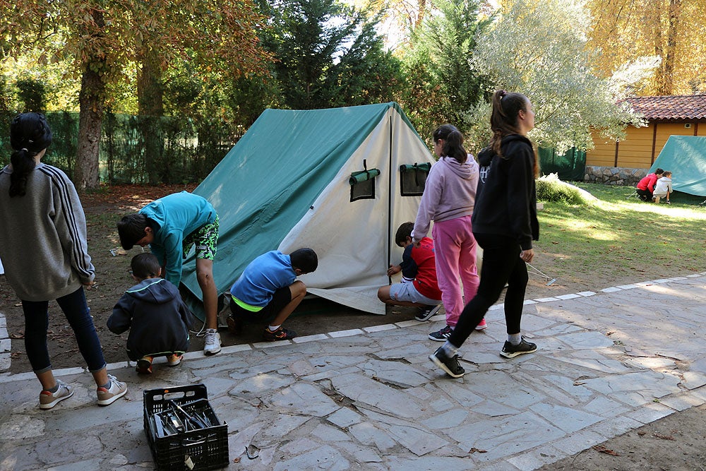 Fotos: Campamentos urbanos en Burgos