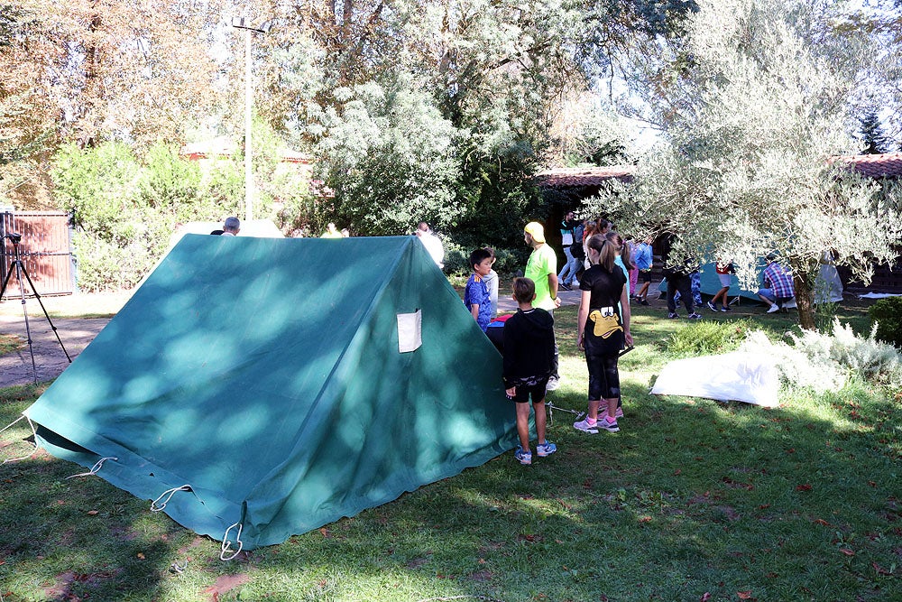 Fotos: Campamentos urbanos en Burgos