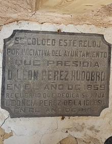 Imagen secundaria 2 - Imagen del reloj de la iglesia de Masa que data de 1859 y sus engranajes. 