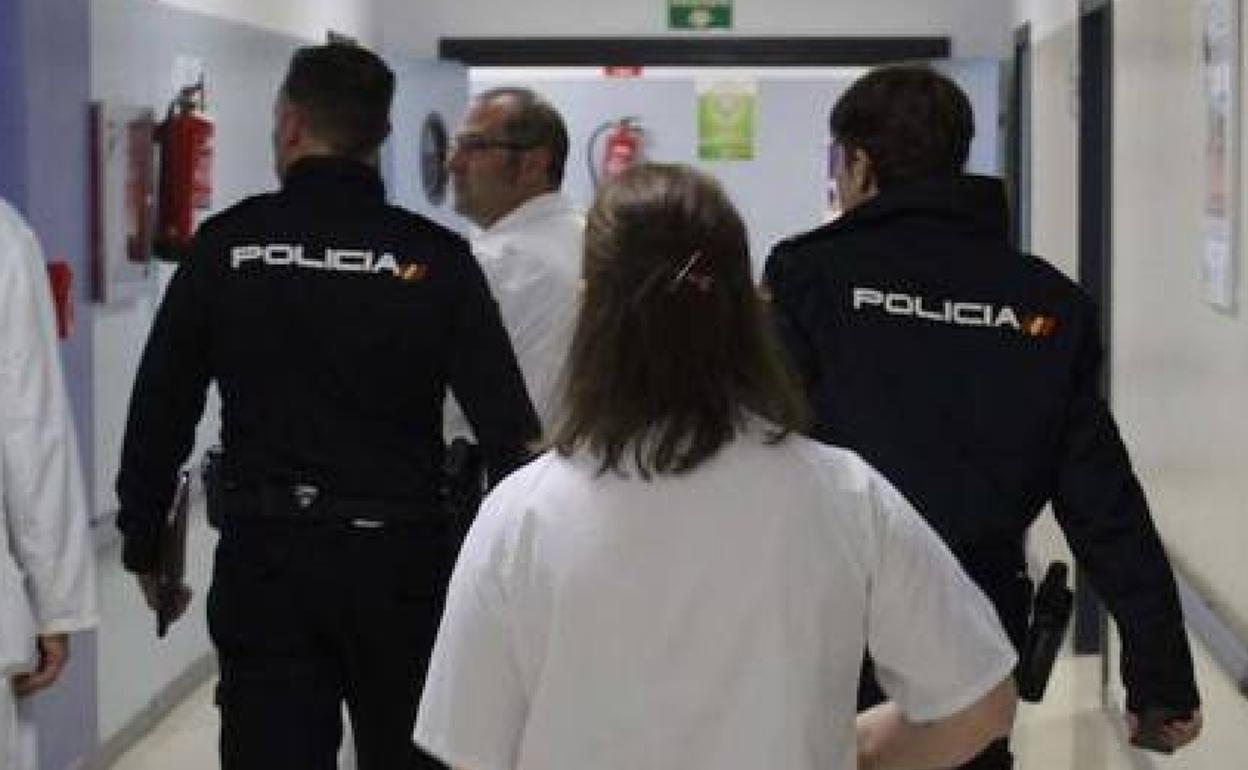 Sucesos en Burgos: Detenido por enésima vez en Miranda por amenazar al personal del centro de salud