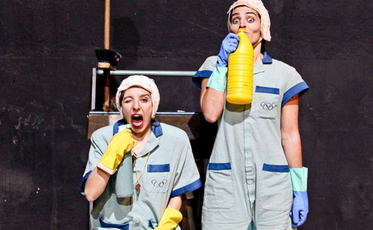 Mónica Suárez y Grieta Marí en 'Ohlimpidas'. 