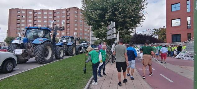 Fotos: Agricultores y ganaderos de Burgos protestan ante la crisis del sector