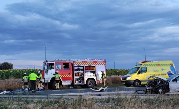 Las carreteras de Burgos dejan este verano el triple de muertos que en 2019