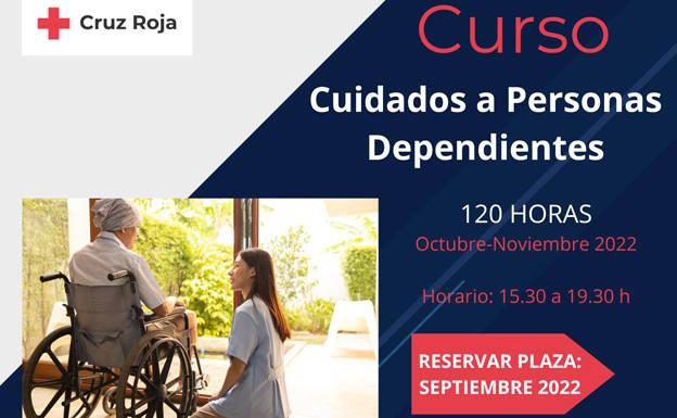 Cruz Roja presenta un curso de Cuidados de Personas Dependientes en Burgos