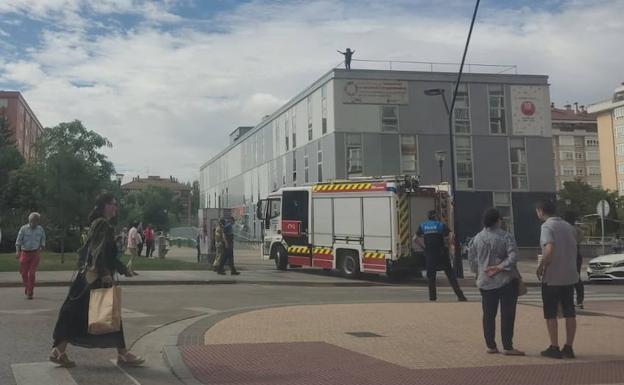 Un simulacro de incendio hace saltar las alarmas en Gamonal