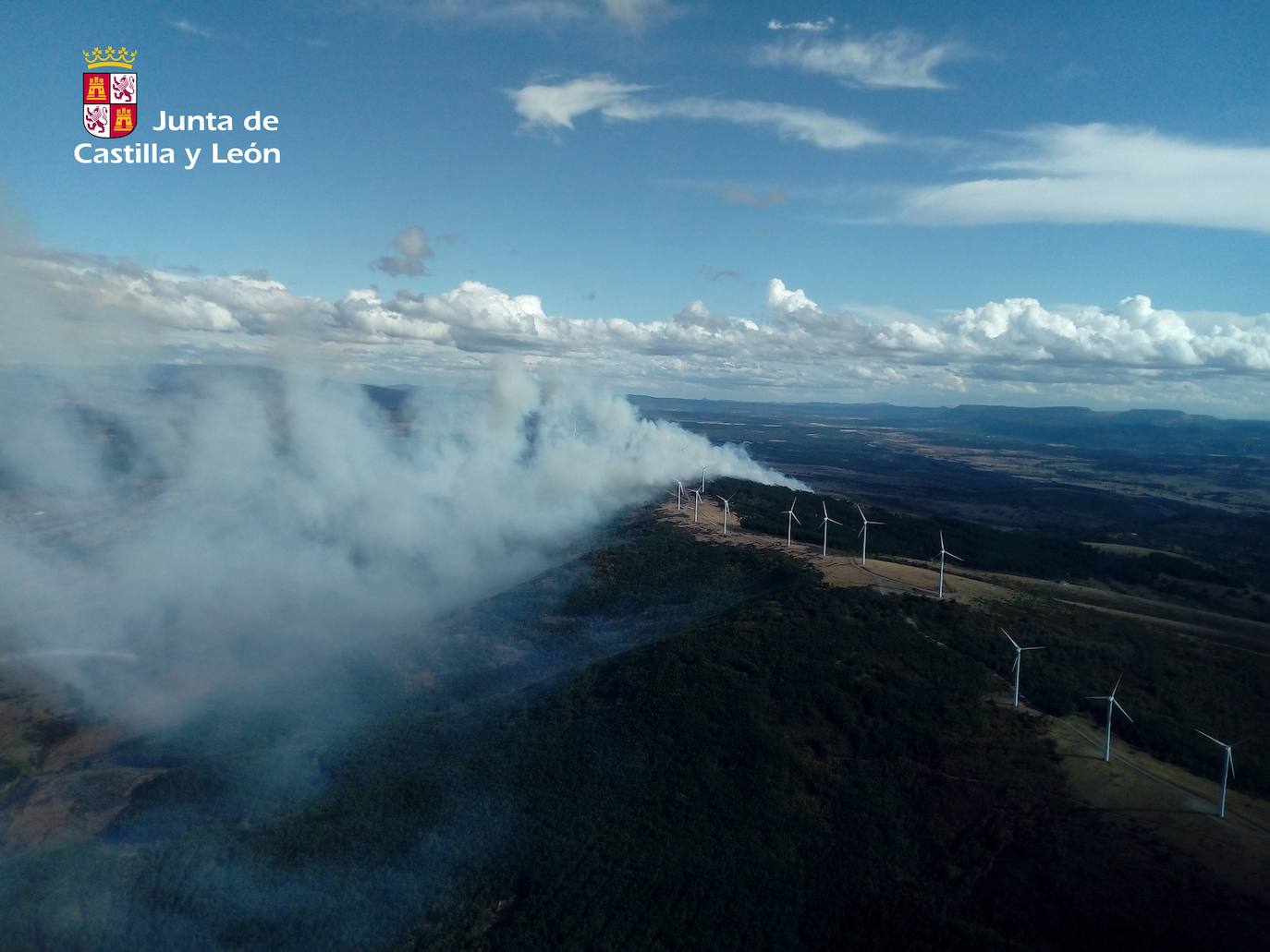 Fotos: Incendio en Mazueco de Lara