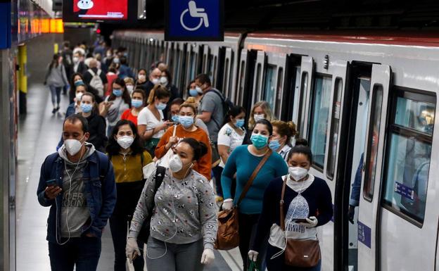 Metro de Barcelona.