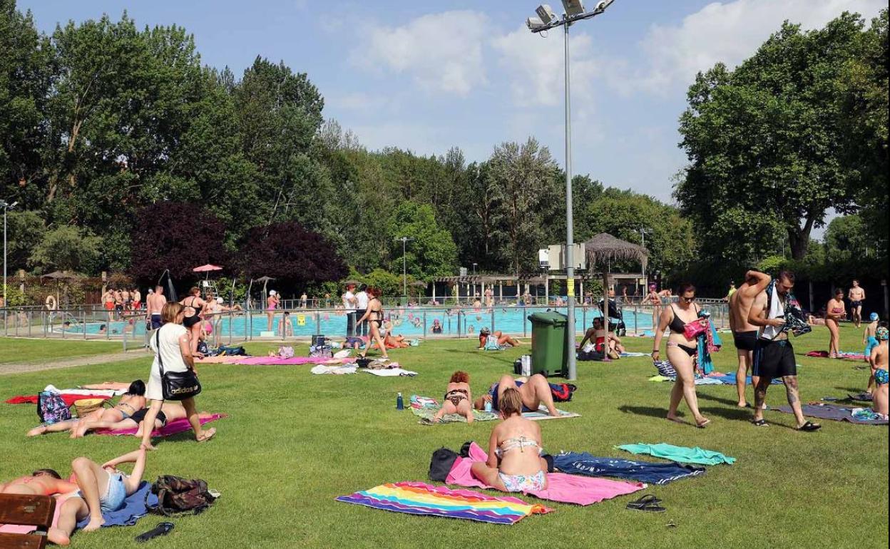 La Piscina de San Amaro es la que mayor afluencia registra.