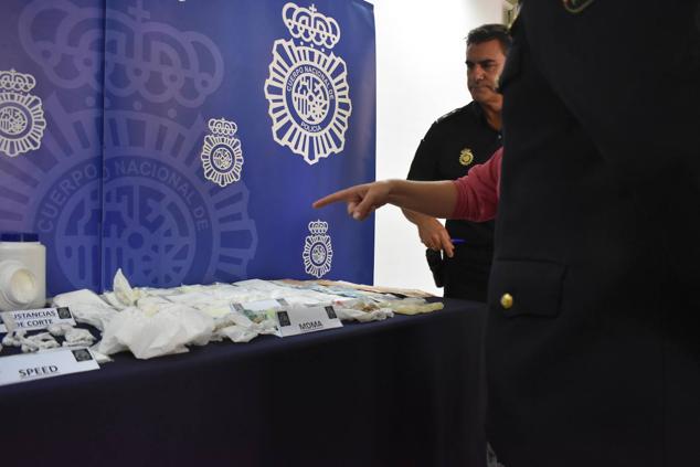 Fotos: «Duro golpe para el narcotráfico» en Burgos