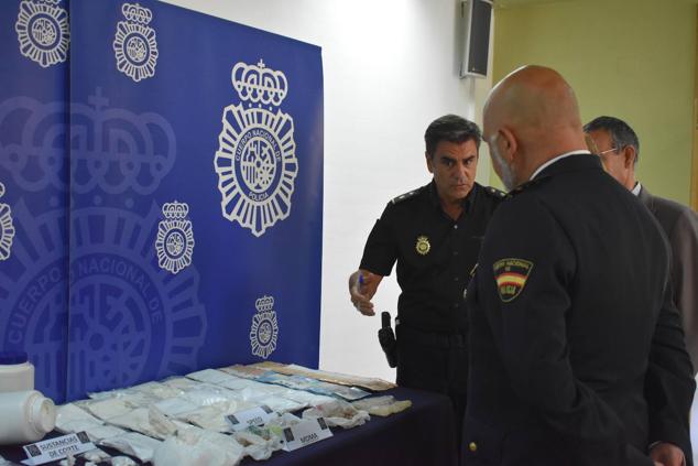 Fotos: «Duro golpe para el narcotráfico» en Burgos