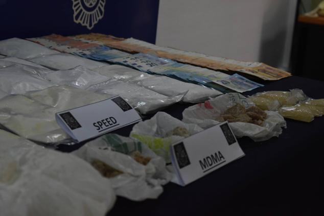 Fotos: «Duro golpe para el narcotráfico» en Burgos