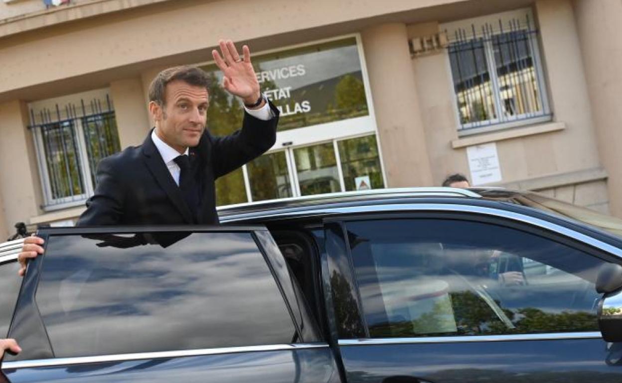 El presidente galo, Emmanuel Macron. 