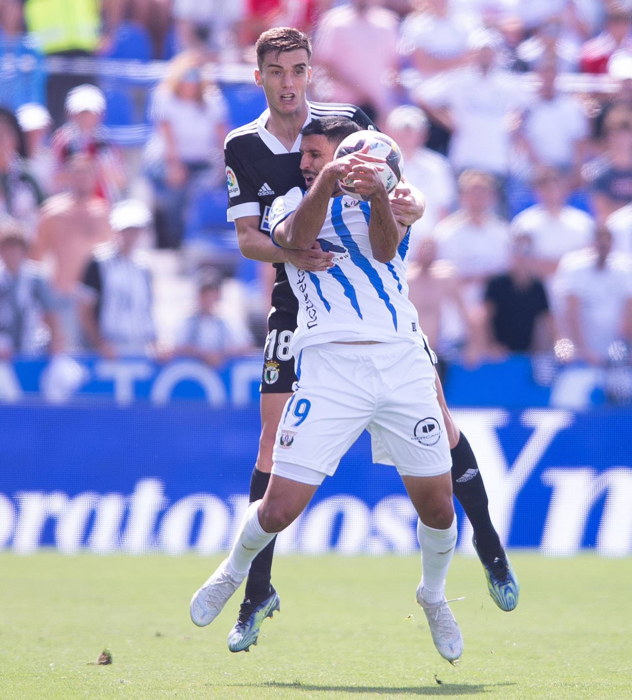 Imágenes del empate del Burgos ante Leganés en Butarque