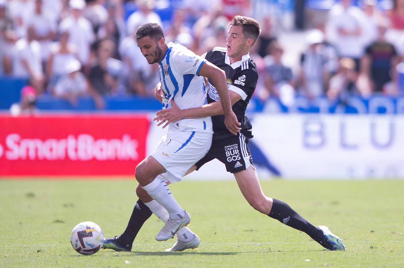 Imágenes del empate del Burgos ante Leganés en Butarque