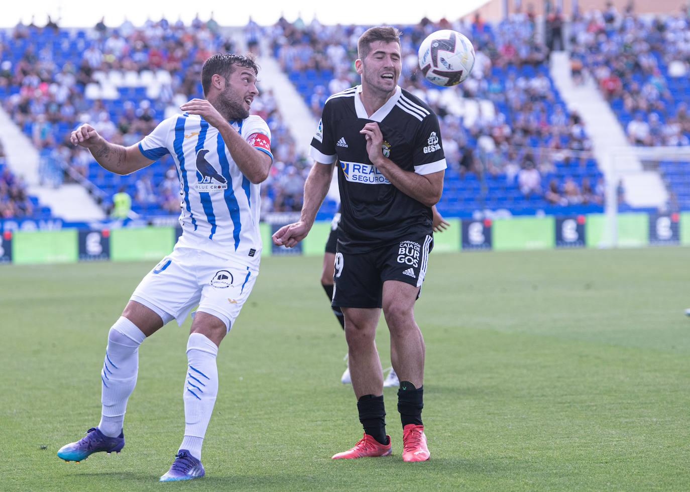 Imágenes del empate del Burgos ante Leganés en Butarque