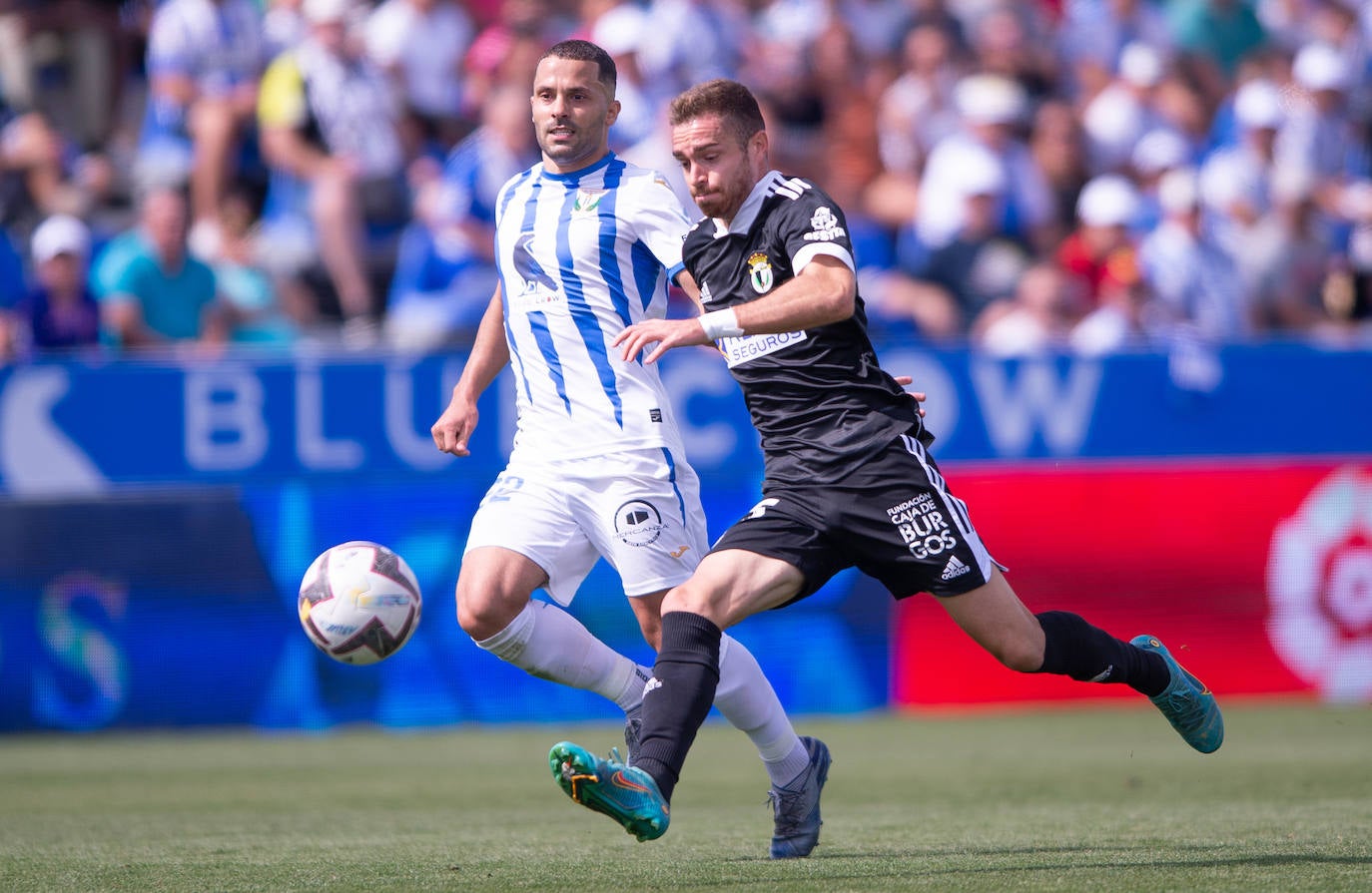 Imágenes del empate del Burgos ante Leganés en Butarque