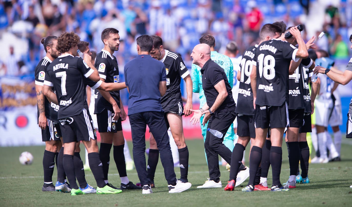 Imágenes del empate del Burgos ante Leganés en Butarque