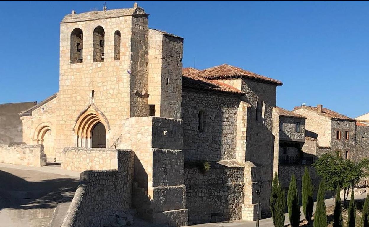 Iglesia de la localidad burgalesa de Haza 