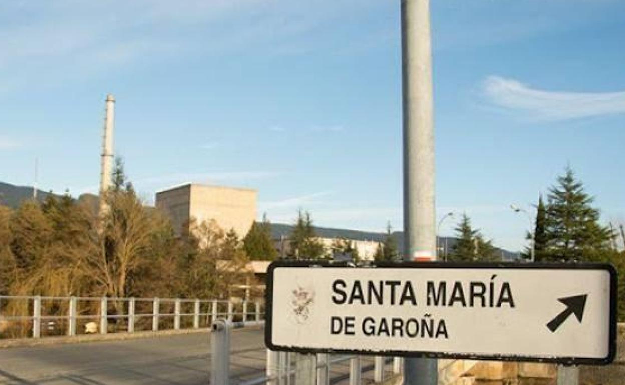 Central nuclear de Santa María de Garoña.