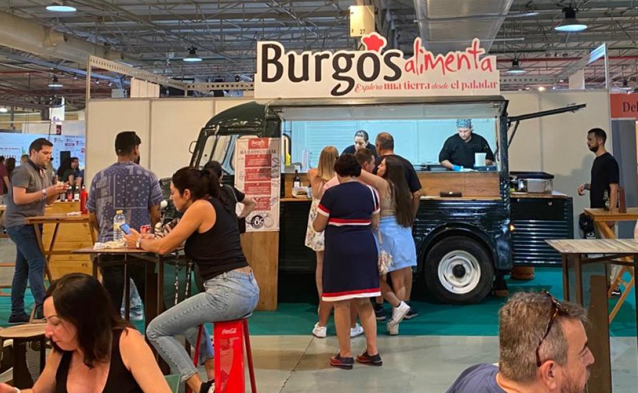 Puesto de Burgos Alimenta en 'Alicante Gastronómica'. 