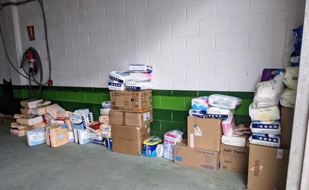 Buscan voluntarios para la segunda recogida de alimentos para Ucrania en Burgos