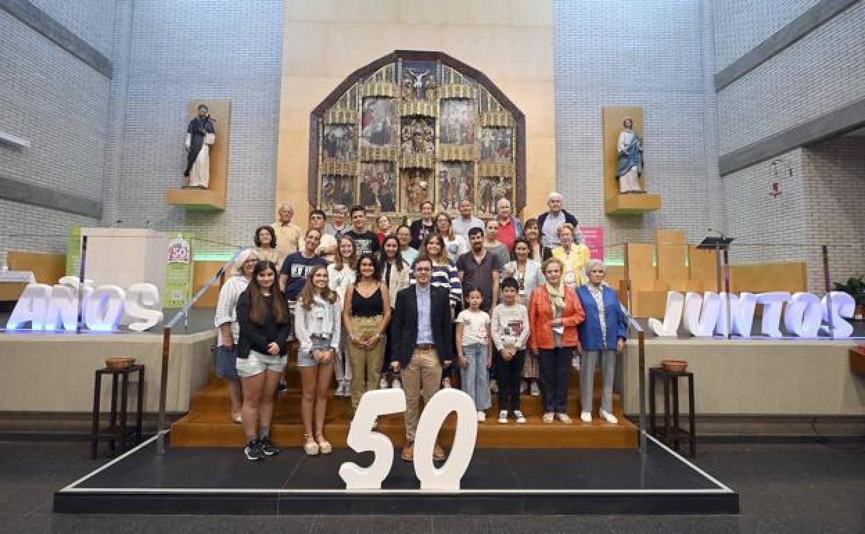San Martín de Porres, la parroquia que celebra su 50 aniversario con los burgaleses