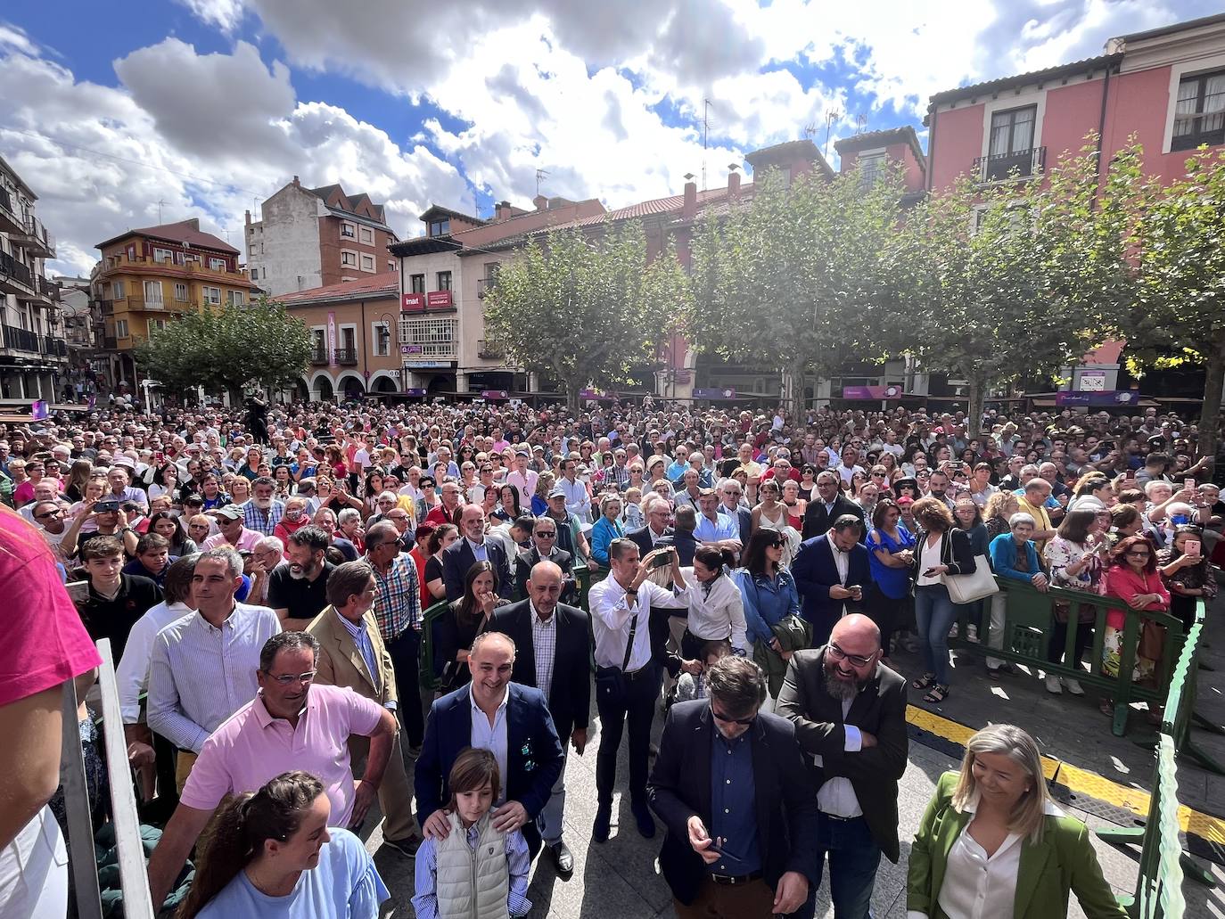 Más de 20.000 personas disfrutaron en Aranda de la Fiesta de la Vendimia de Ribera