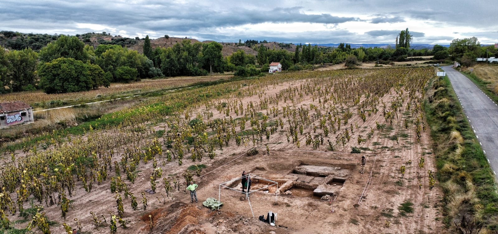 Fotos: Excavaciones en la ciudad romana de Poza de la Sal