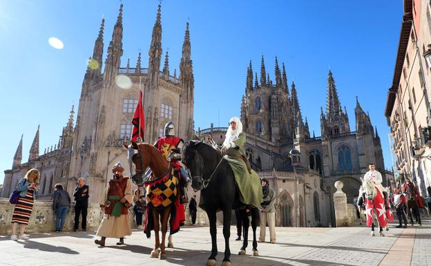 Las huestes del Cid regresan a Burgos