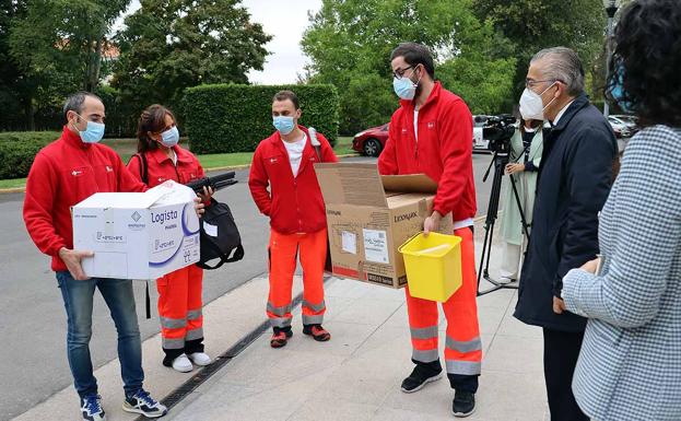Casi 800 vacunas de refuerzo covid en Burgos en la primera semana de campaña