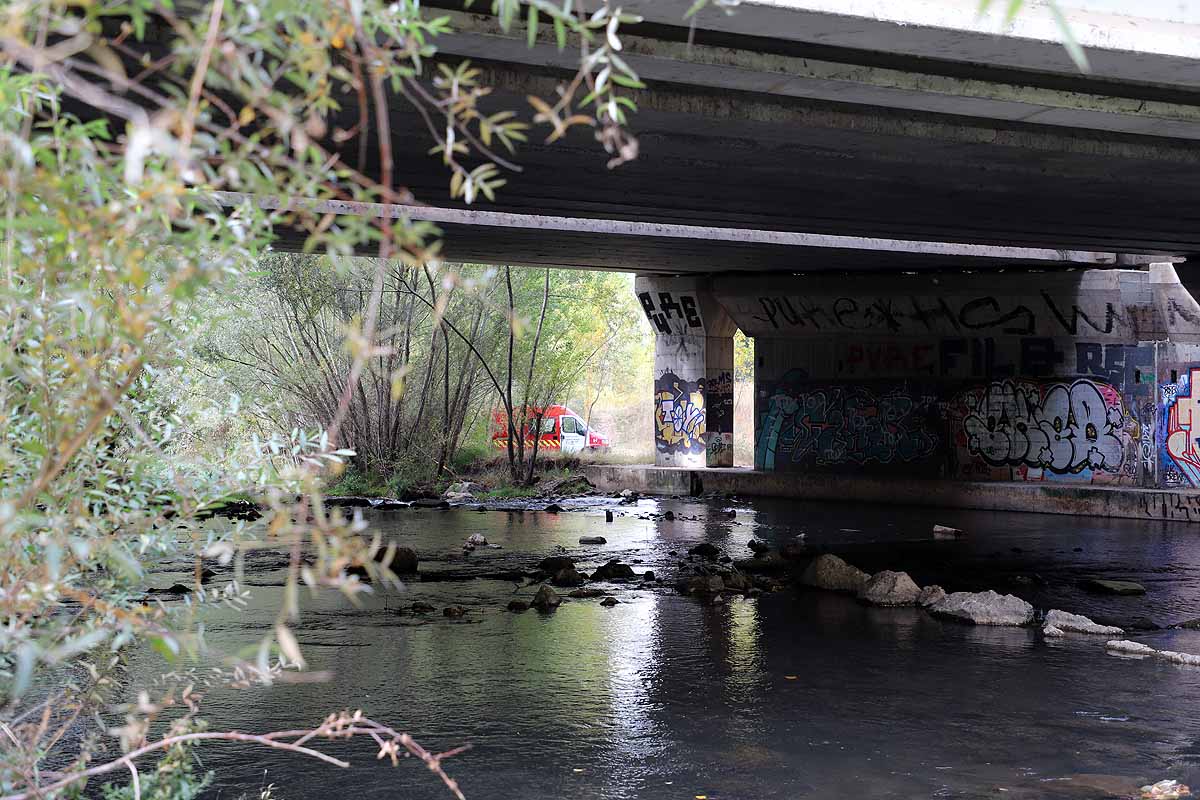 Fotos: La búsqueda del hombre desaparecido en Burgos cierra su octavo día sin novedades