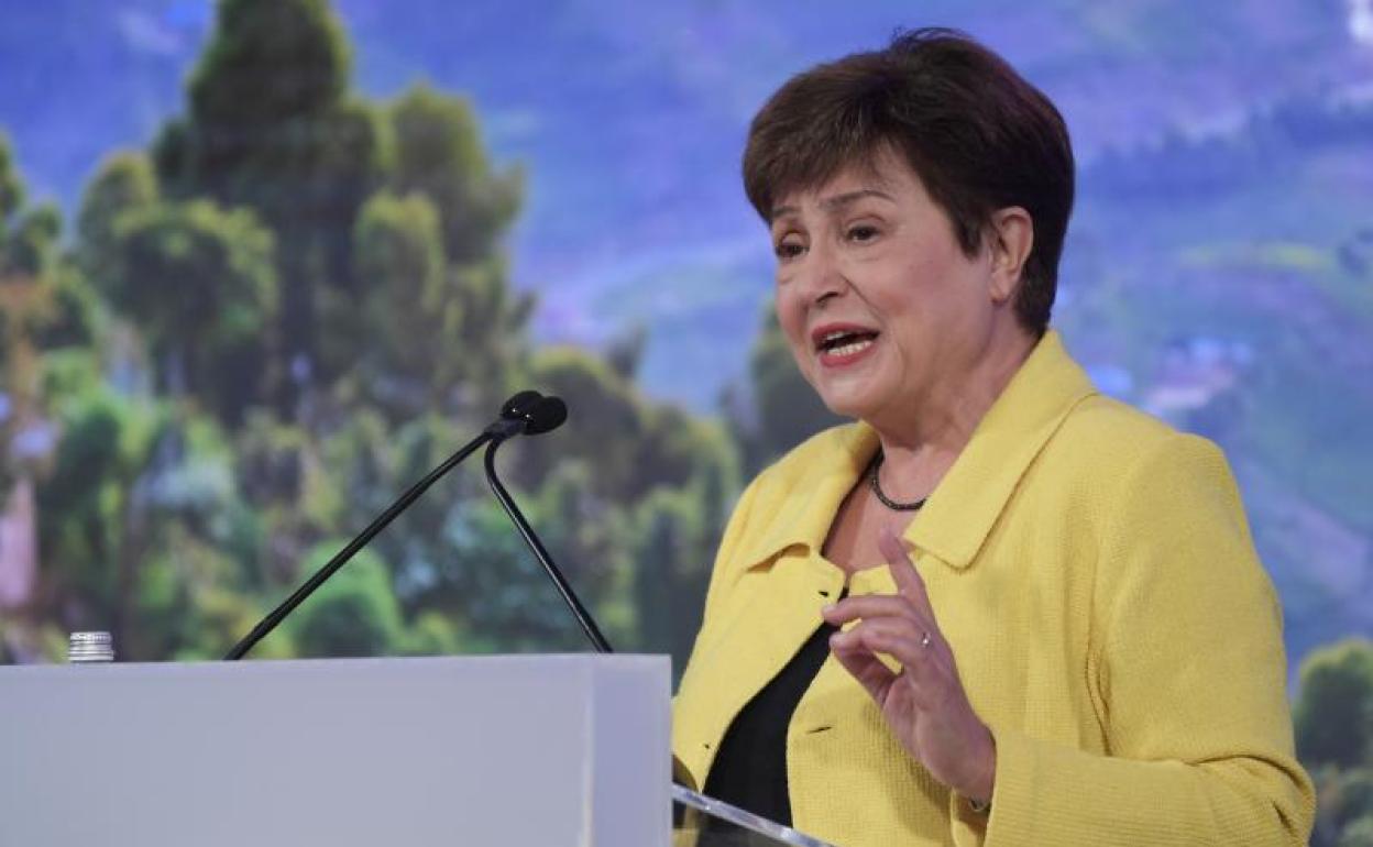 La directora gerente del FMI, Cristalina Georgieva.