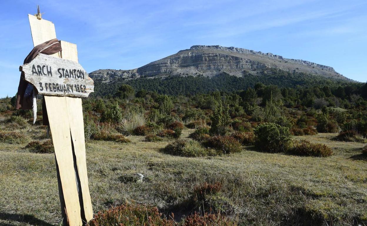 Imagen del recuperado cementerio de Sad Hill, uno de los puntos de Burgos más visitados dentro del turismo cinematográfico.