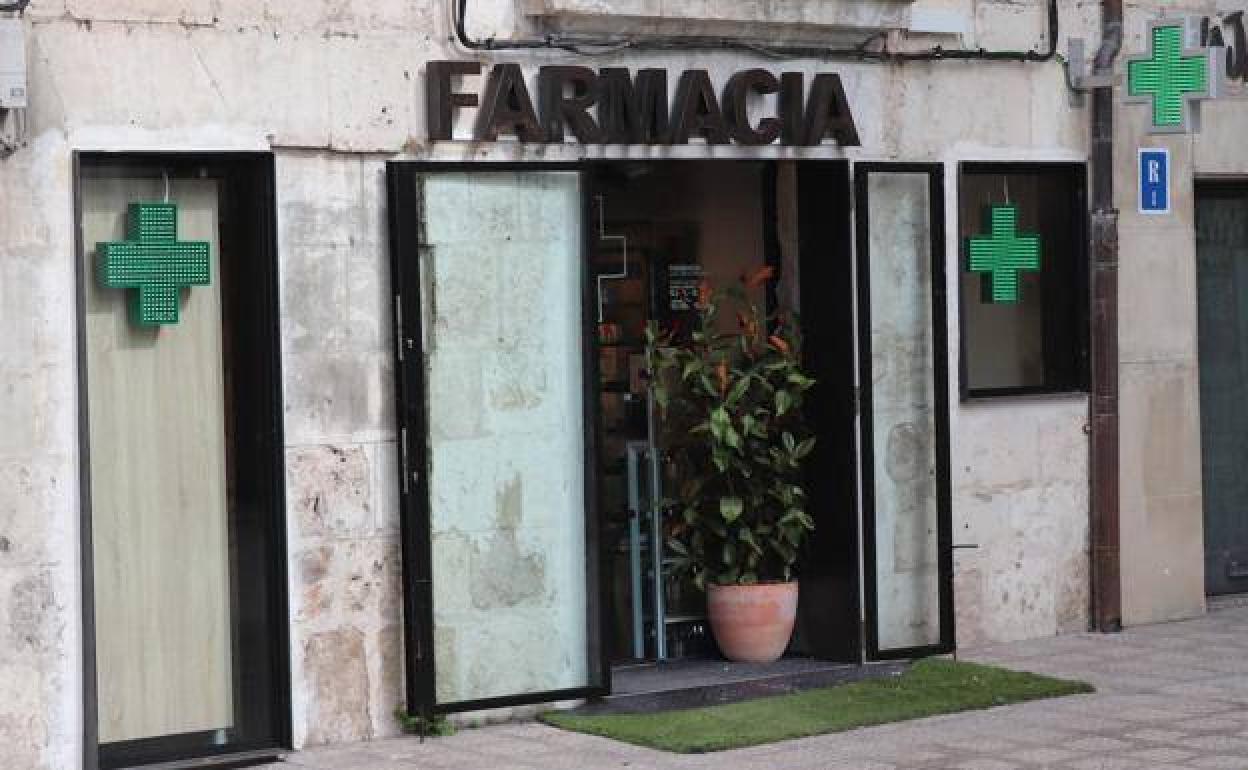 Una farmacia de Burgos