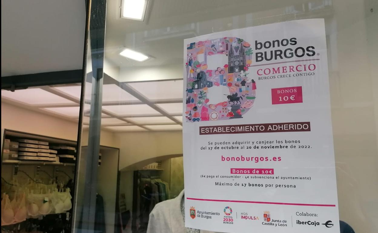 Los bonos al consumo ya se pueden gastar en el comercio, la hostelería y los gimnasios de Burgos.