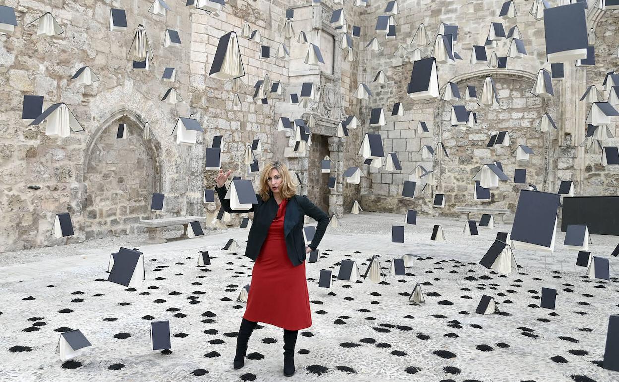 Acto inaugural de la Feria del Libro de Artista de Castilla y León en Burgos.