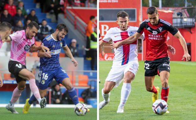 Recreativo de Huelva - Burgos CF y CF Vimenor - CD Mirandés en Copa del Rey